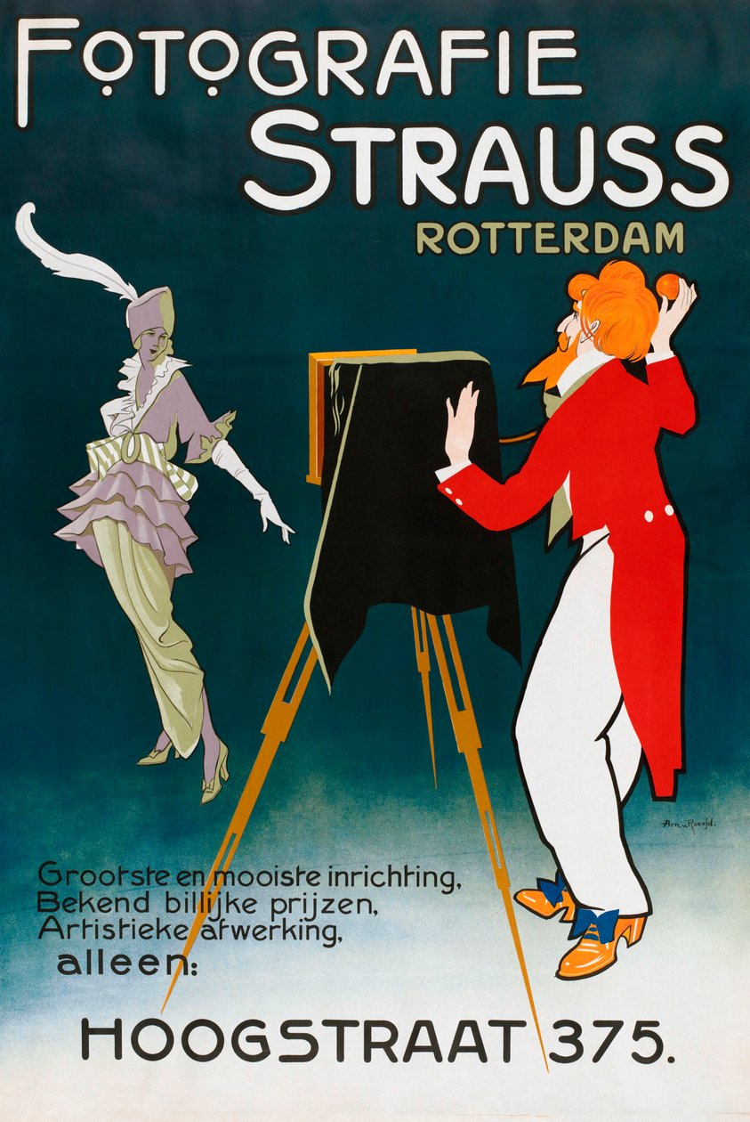 Affiche de 1914 faisant la publicité d