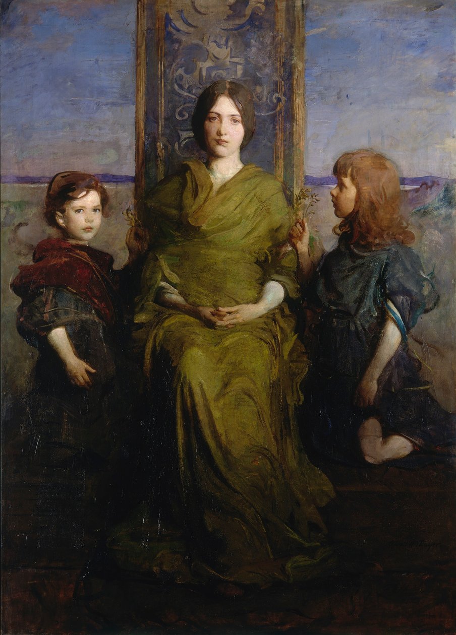 Vierge intronisée - Abbott Handerson Thayer