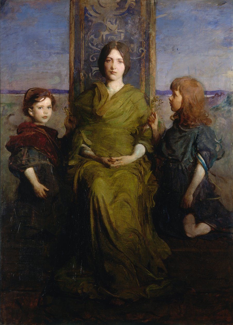 Vierge en majesté - Abbott Handerson Thayer