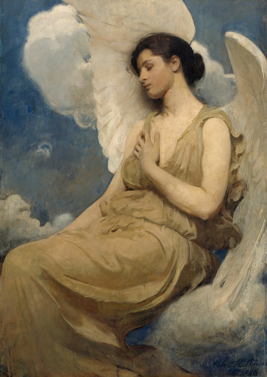 Figure ailée - Abbott Handerson Thayer