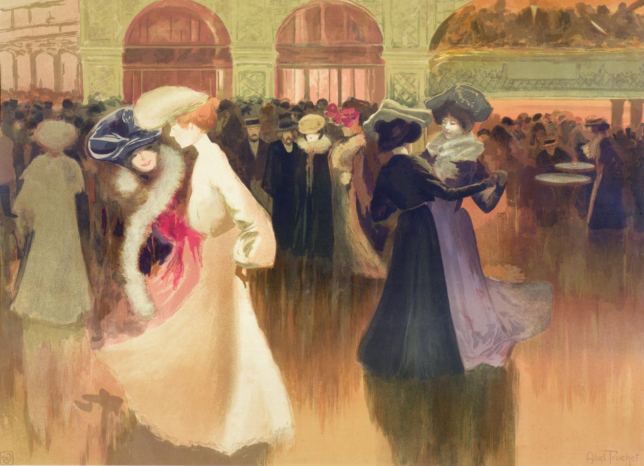 Un bal à Paris - Abel Truchet