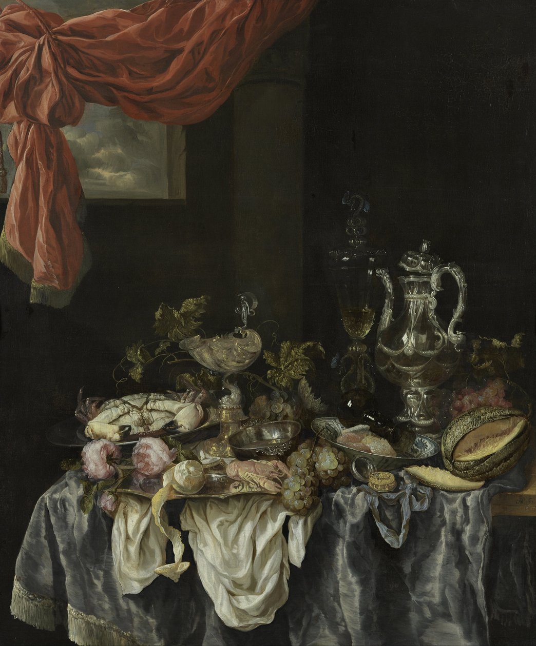 Nature morte somptueuse - Abraham van Beijeren