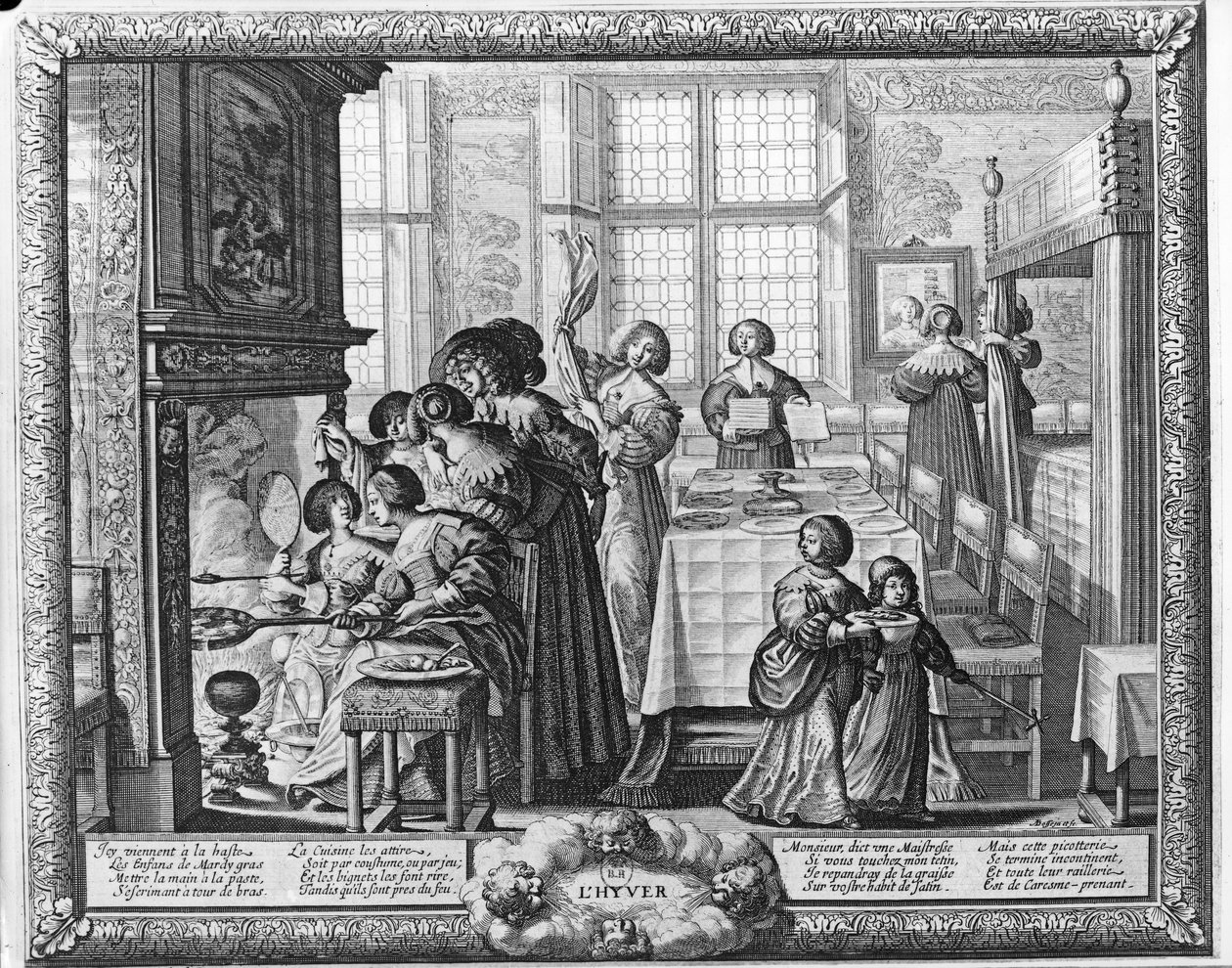 Hiver - Abraham Bosse