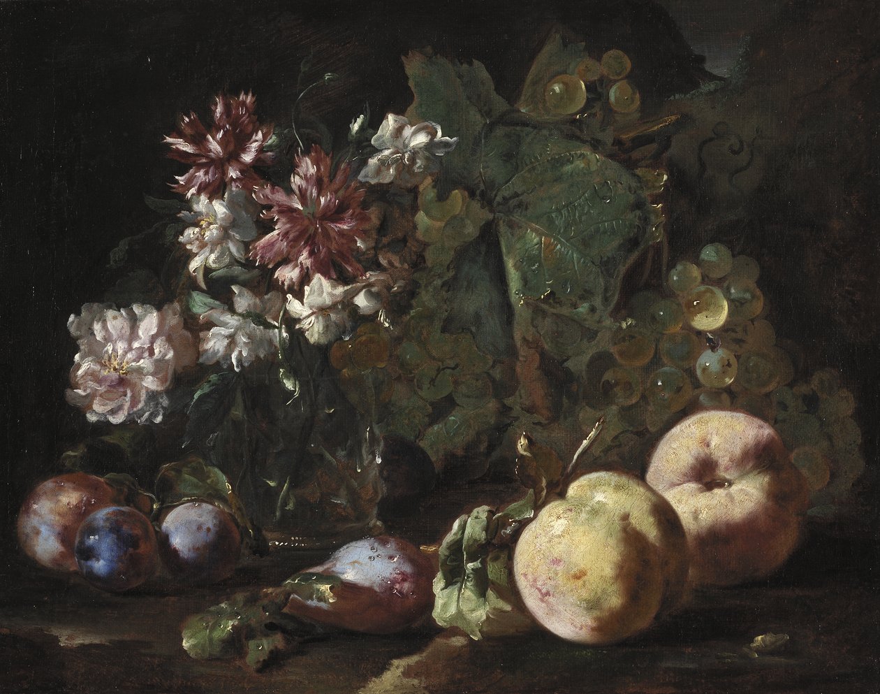 Nature morte de fruits et de fleurs - Abraham Brueghel