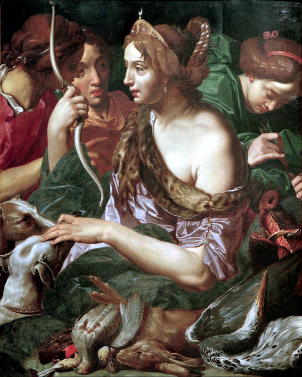 Diane après la chasse, c.1618 - Abraham Jannsens