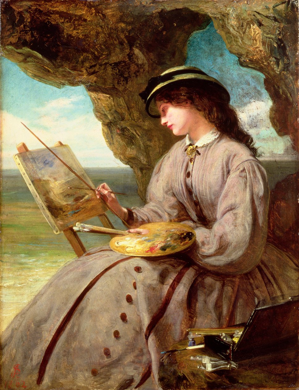 La Belle Amatrice, 1862 - Abraham Solomon