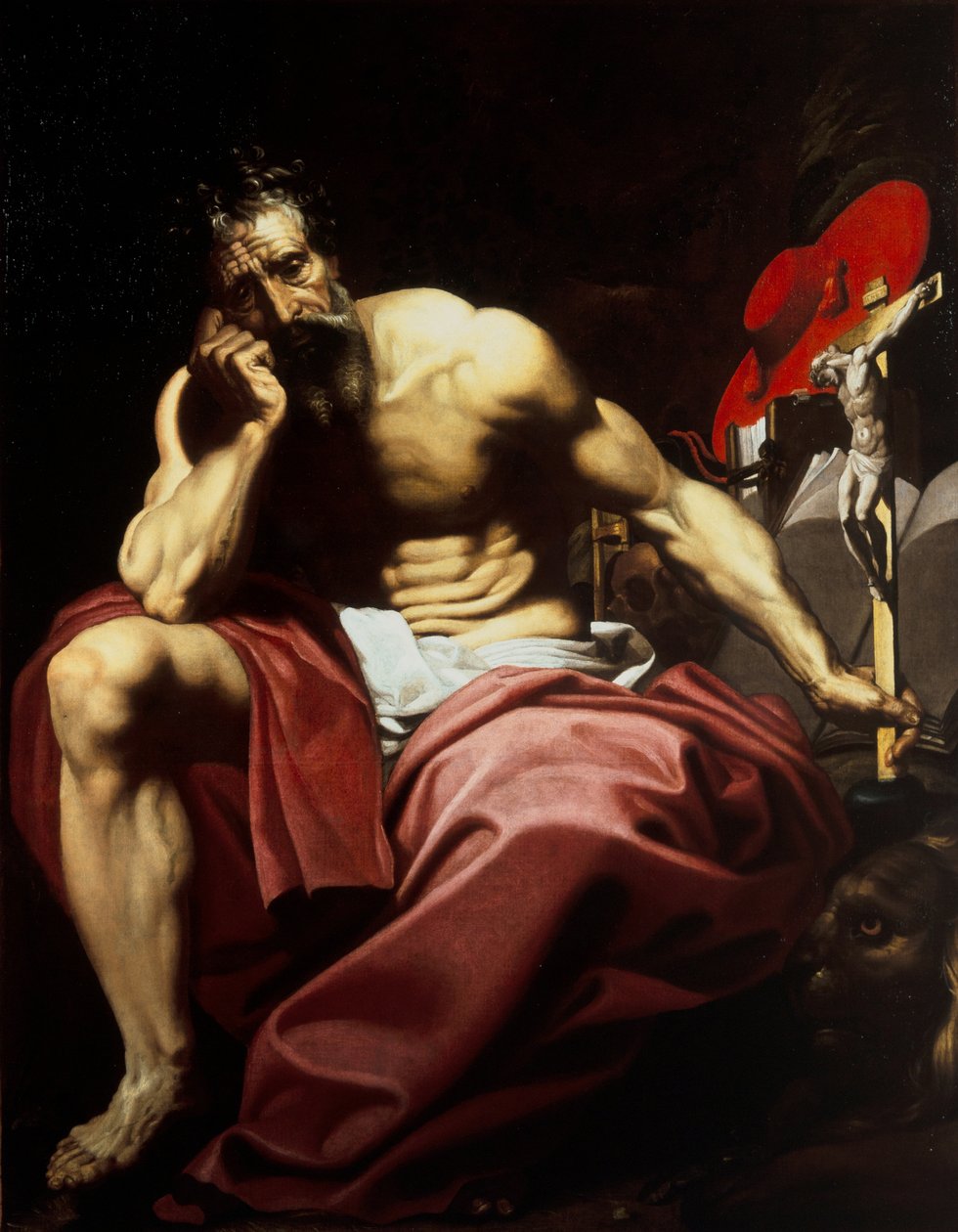 Saint Jérôme, vers 1610 - Abraham (attr.to) Janssens