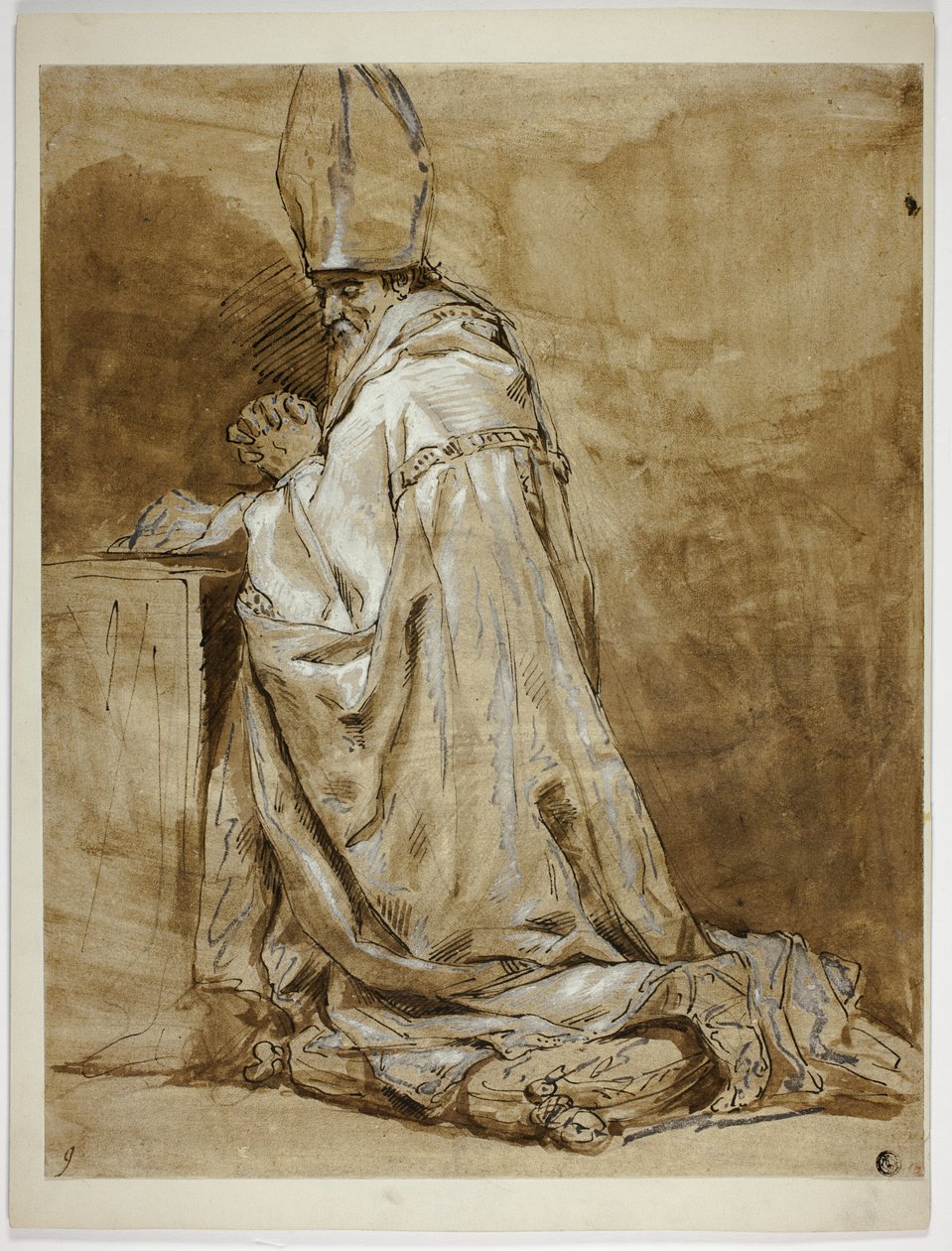 Évêque en Prière - Abraham Bloemaert