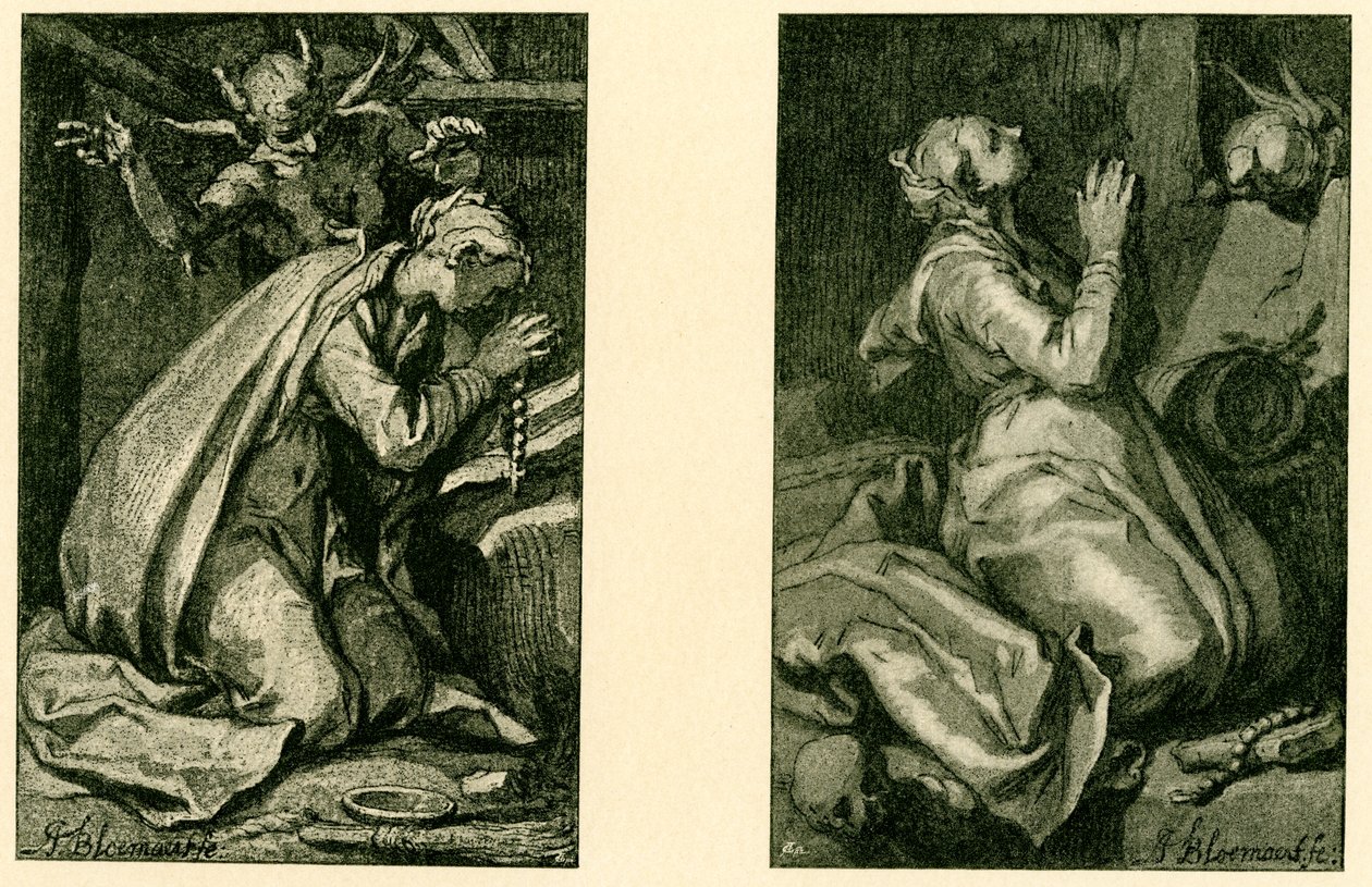 Saints pénitents - Abraham Bloemaert