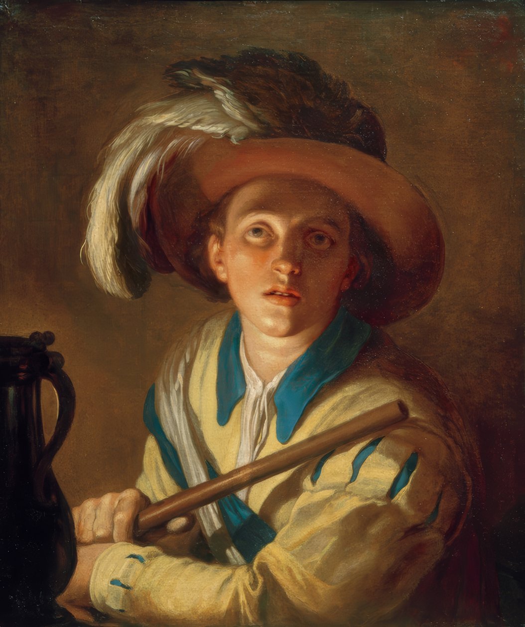 Joueur de flûte traversière - Abraham Bloemaert