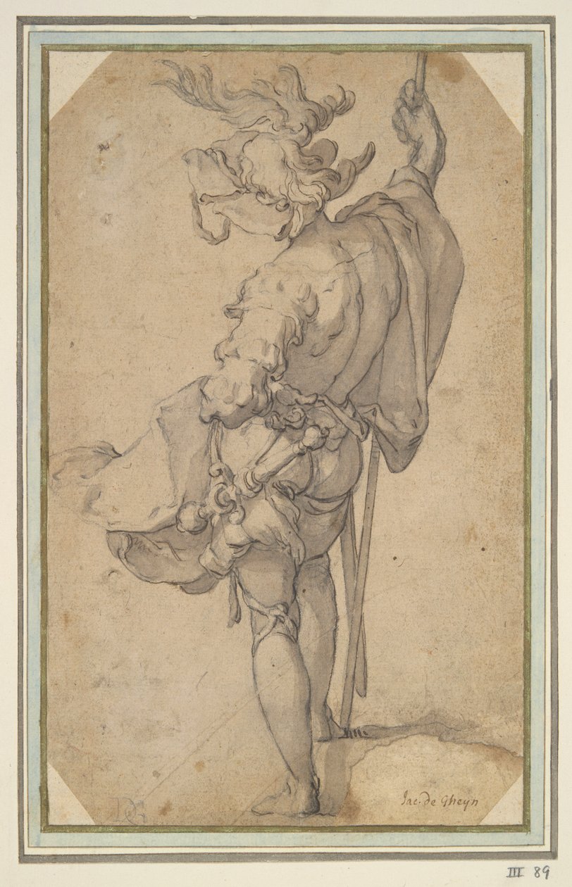 Soldat debout - Abraham Bloemaert
