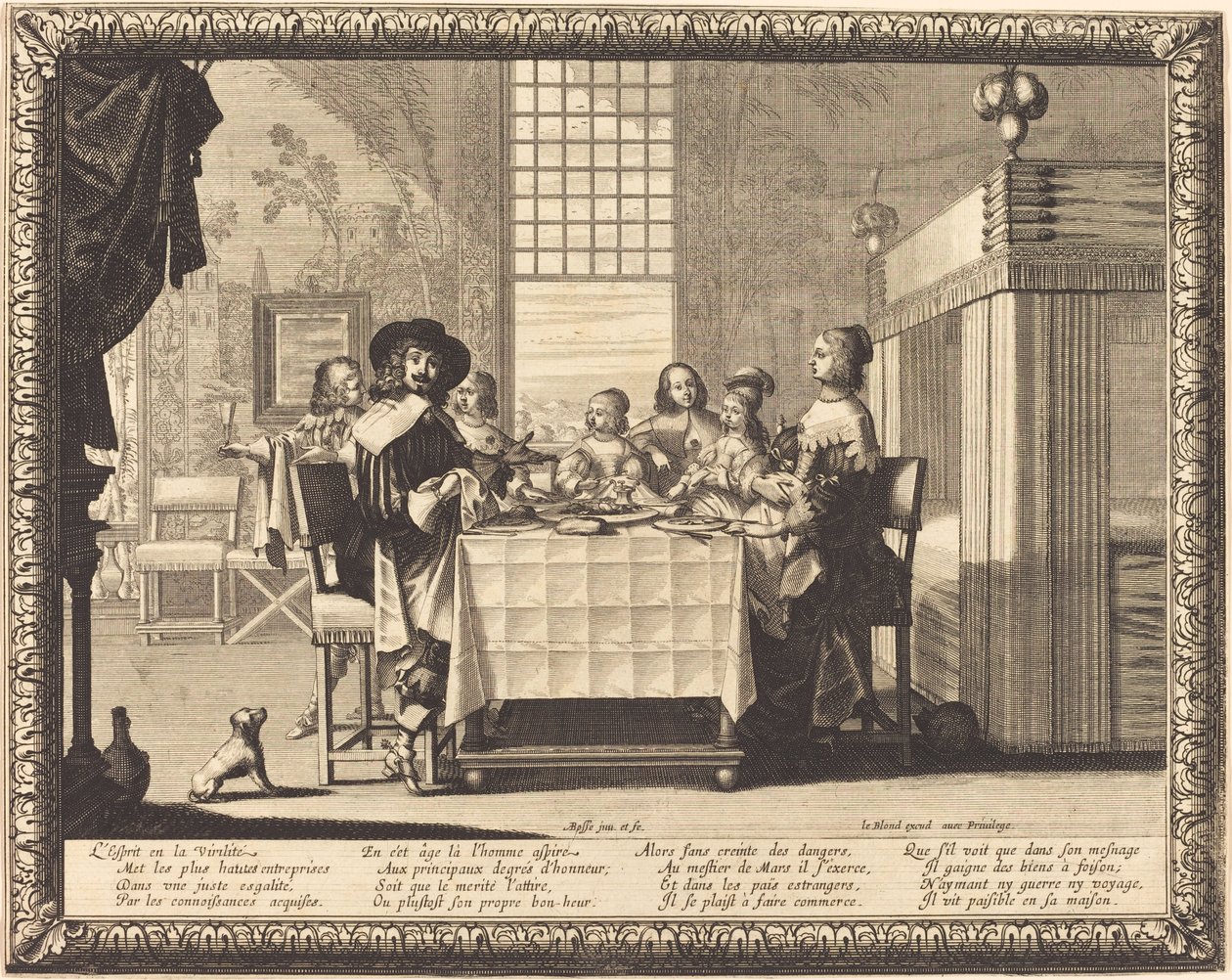 Virilité - Abraham Bosse