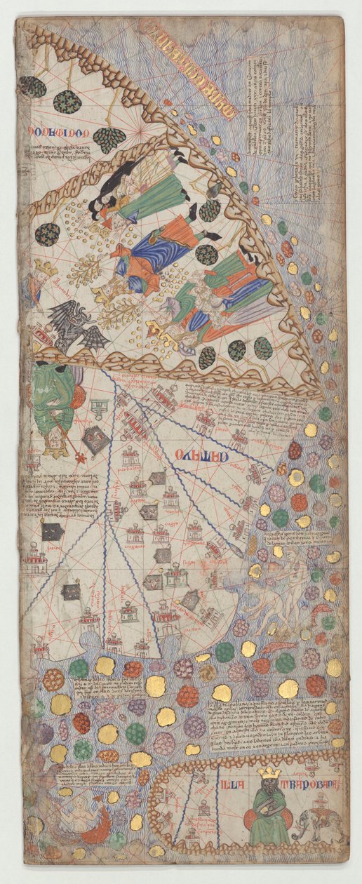 Atlas catalan, Feuille 12 - Abraham Cresques