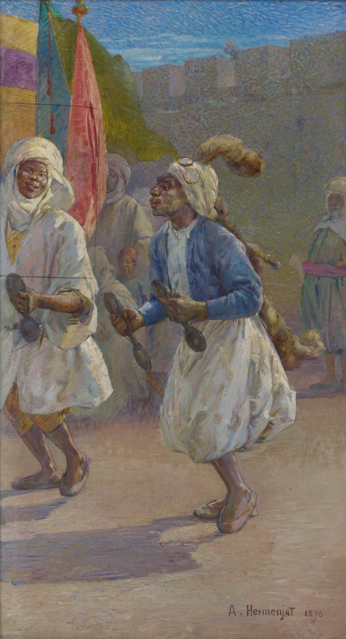 Abraham Hermanjat, Fragment de La danse noire - Abraham Hermanjat