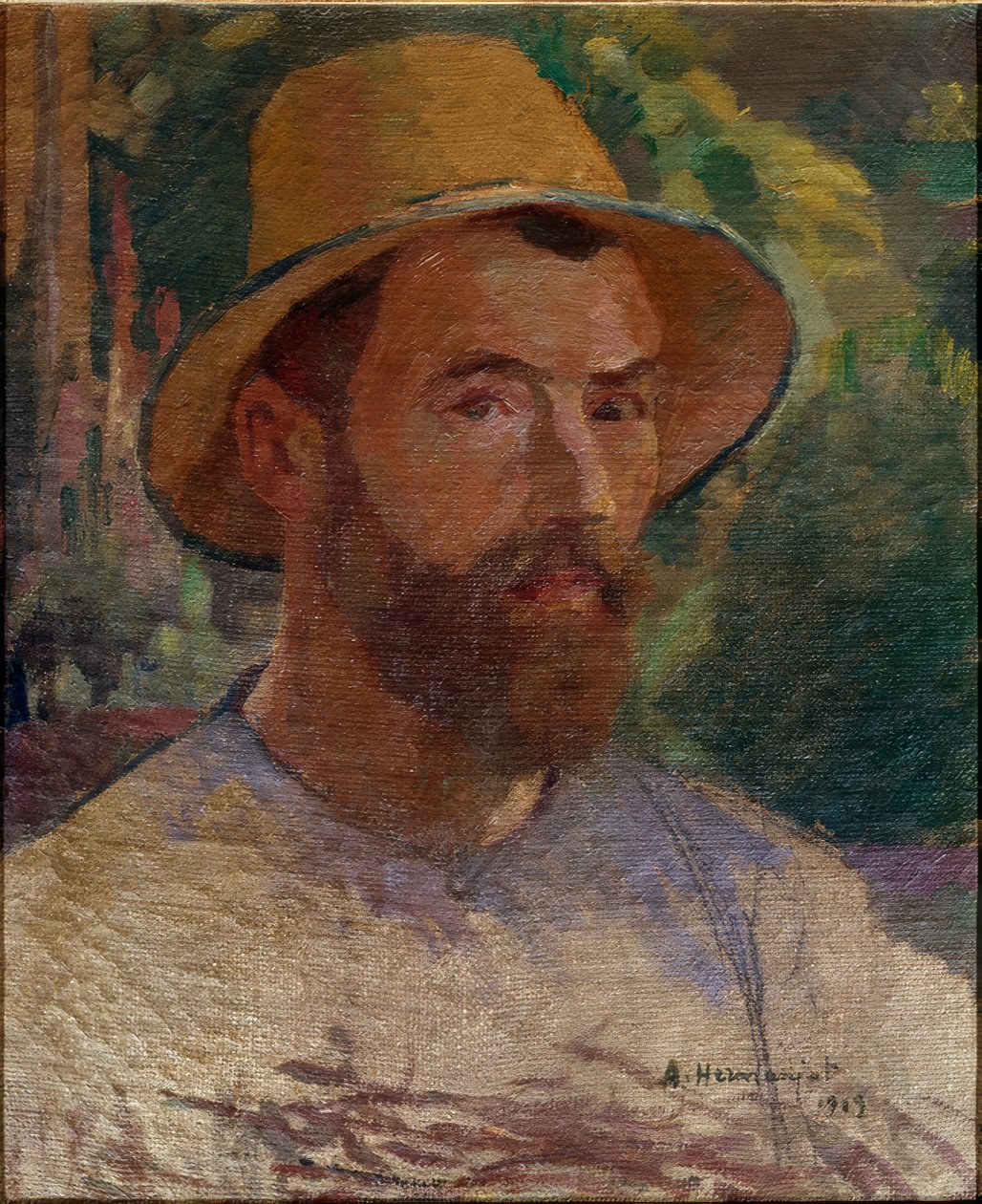 Autoportrait Abraham Hermanjat - Abraham Hermanjat