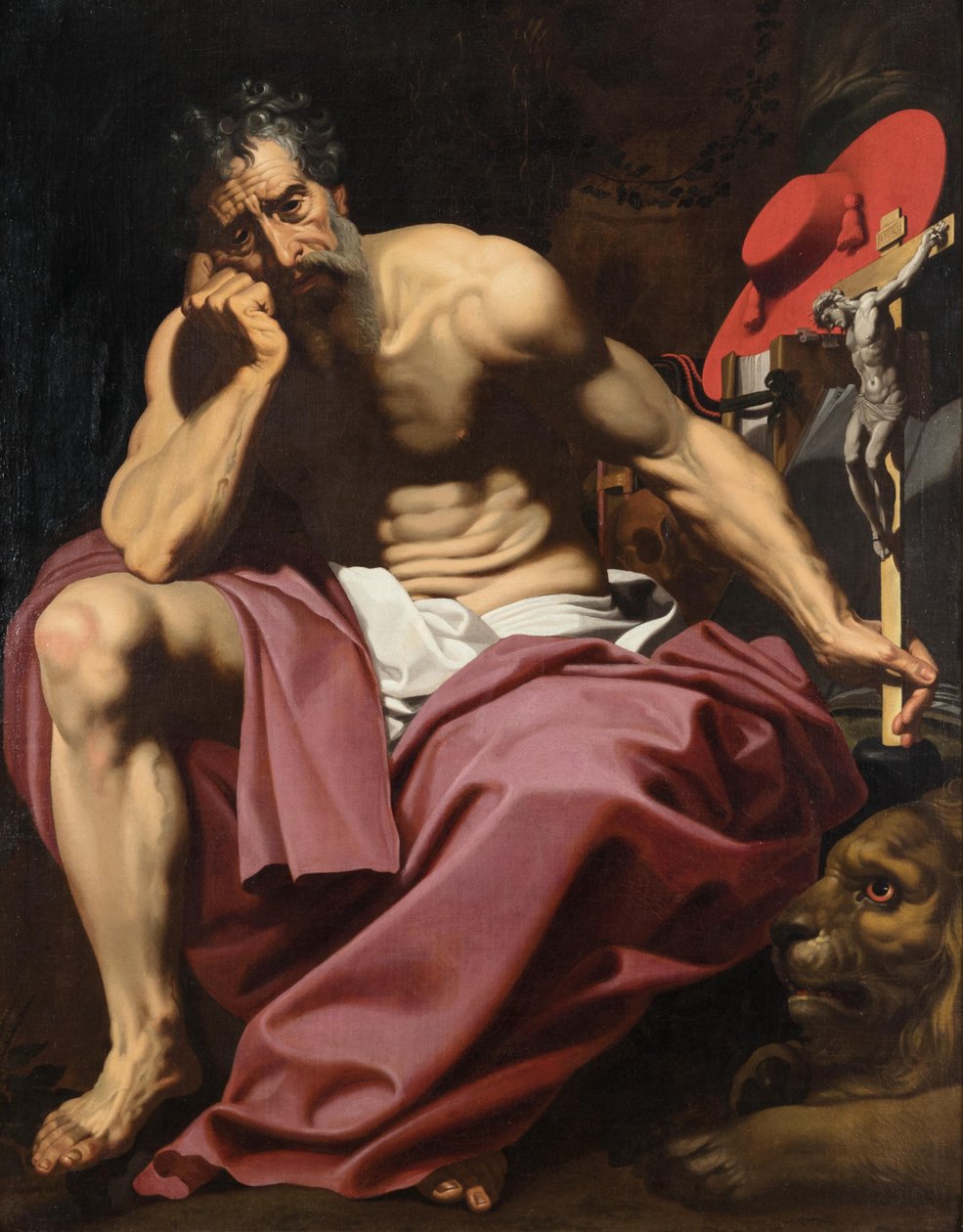 Saint Jérôme - Abraham Janssens I