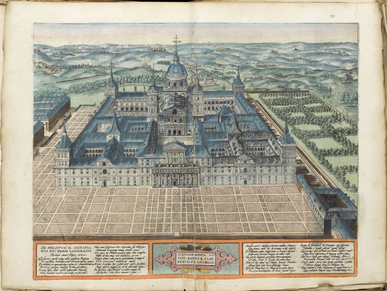 El Escorial - Abraham Ortelius