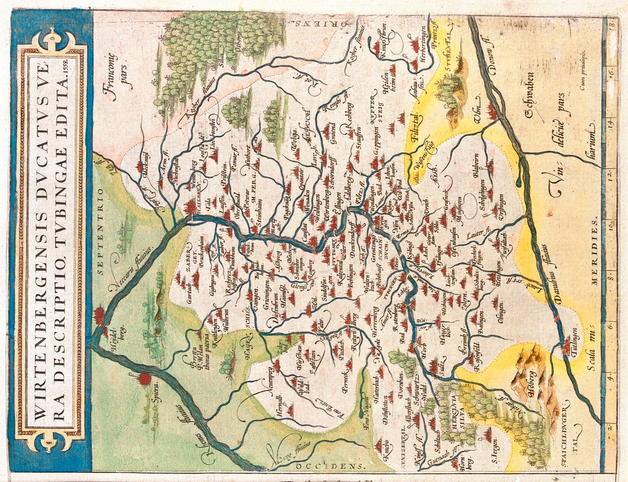 État : Baden-Württemberg, Allemagne - Abraham Ortelius