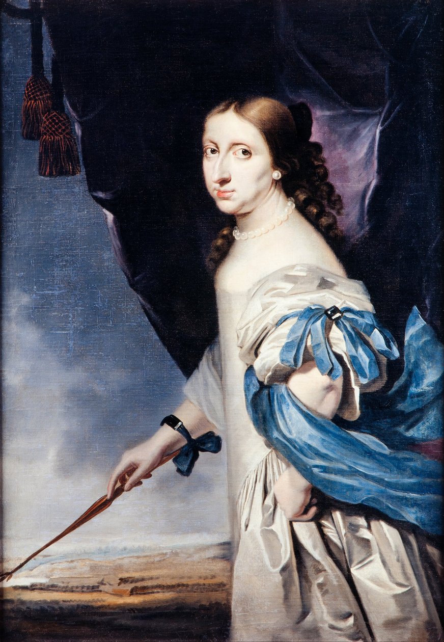 Christina de Suède (1626 - 89) - Abraham Wuchters