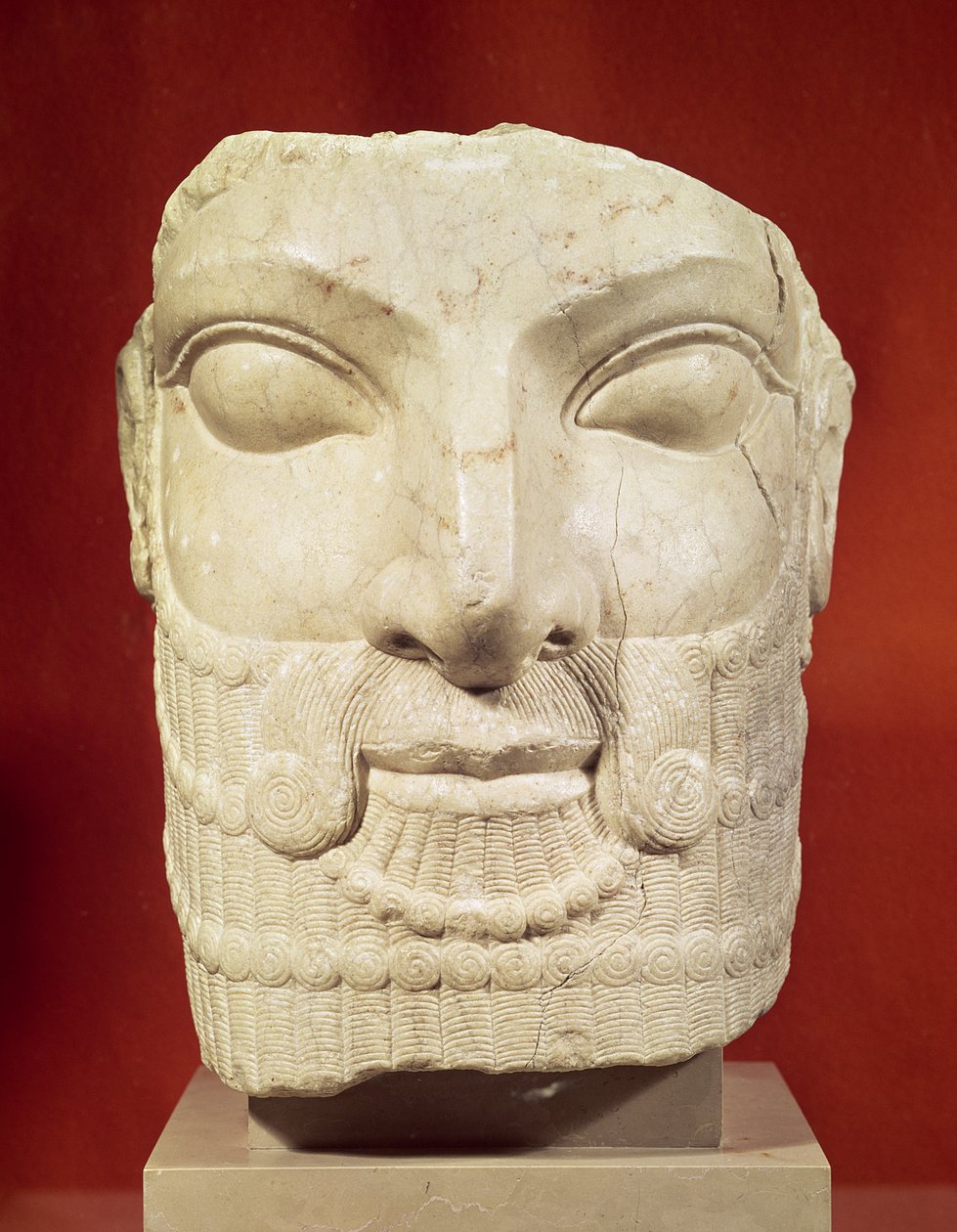 Tête royale (marbre) - Achaemenid
