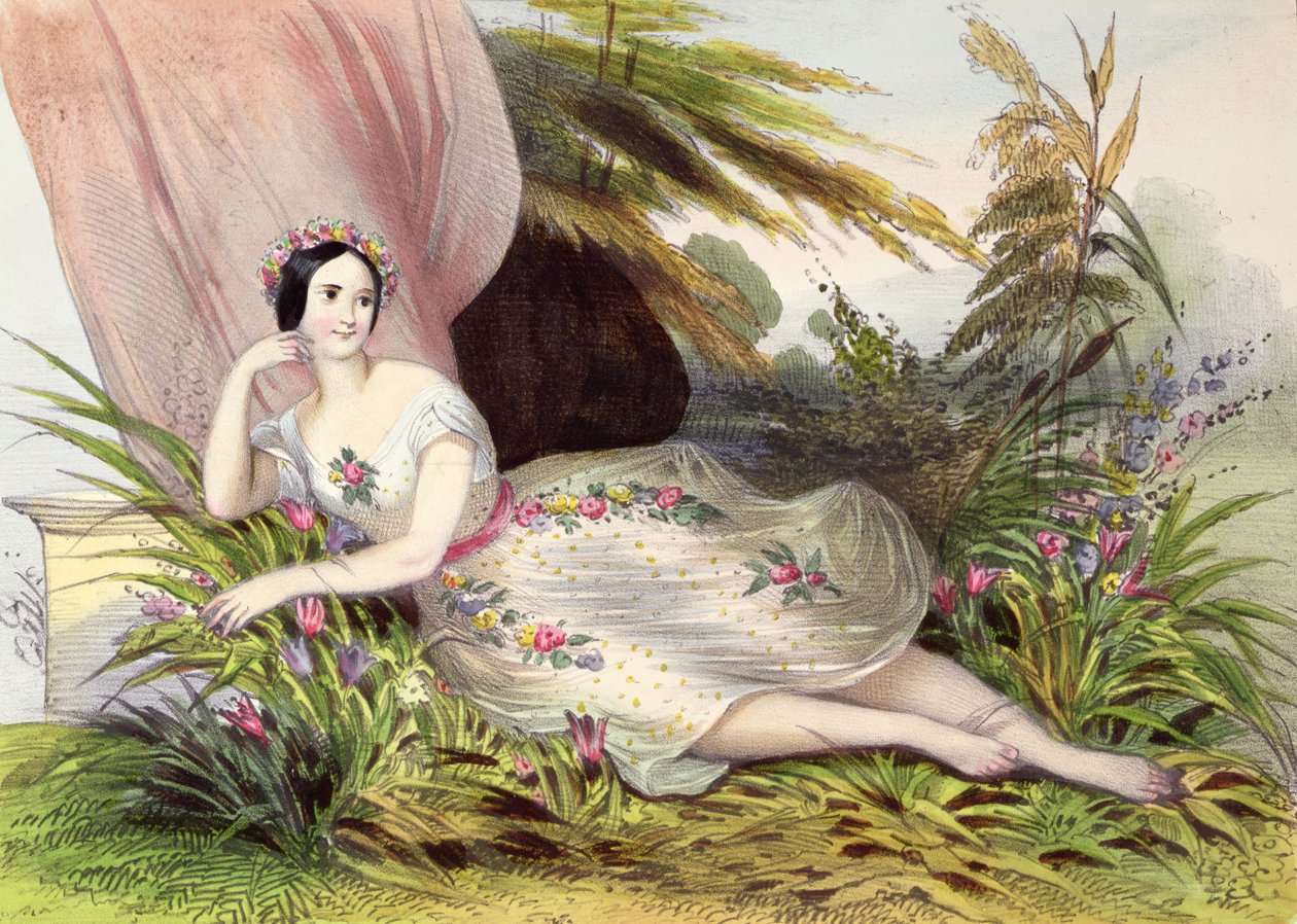 Maria Taglioni (1804-84) dans la 