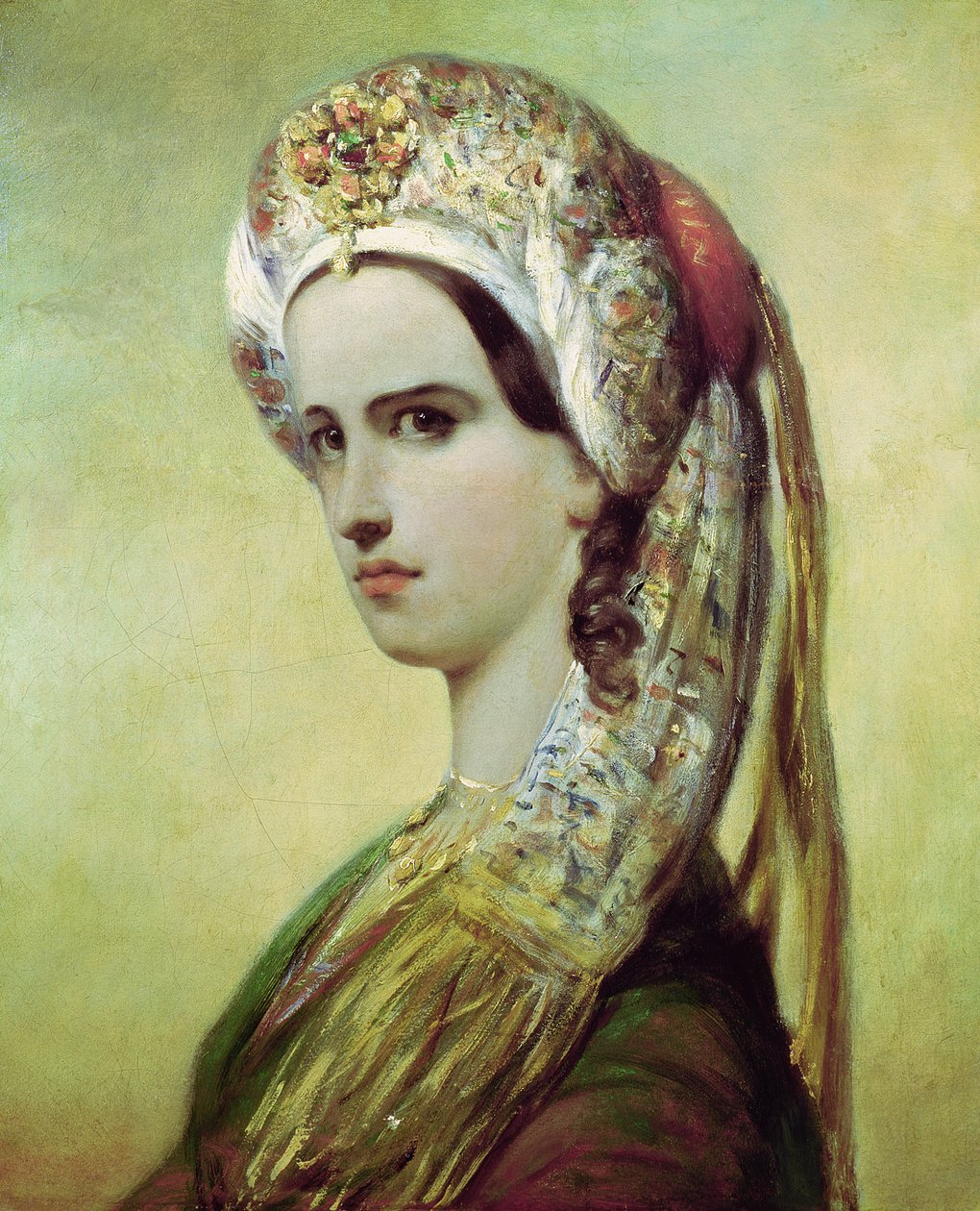 Portrait de Rachel (1821-58) - Achille Devéria