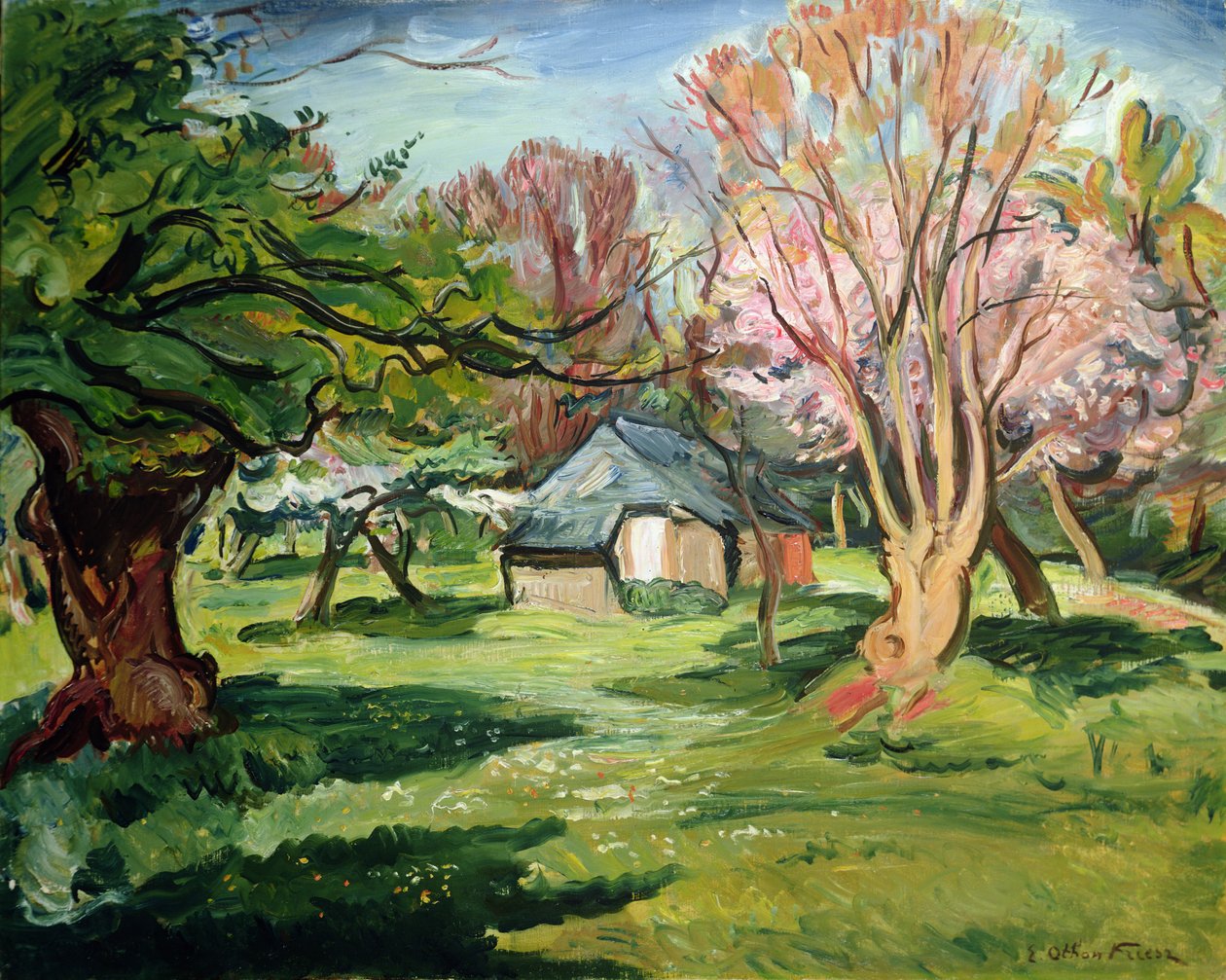 Maison dans un pré - Achille Emile Othon Friesz