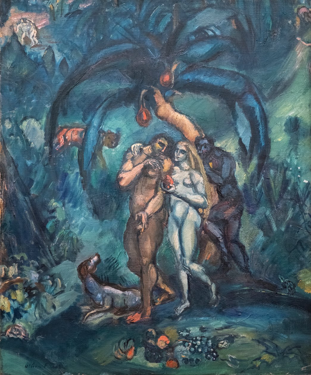 La Tentation (Adam et Ève) - Achille Emile Othon Friesz