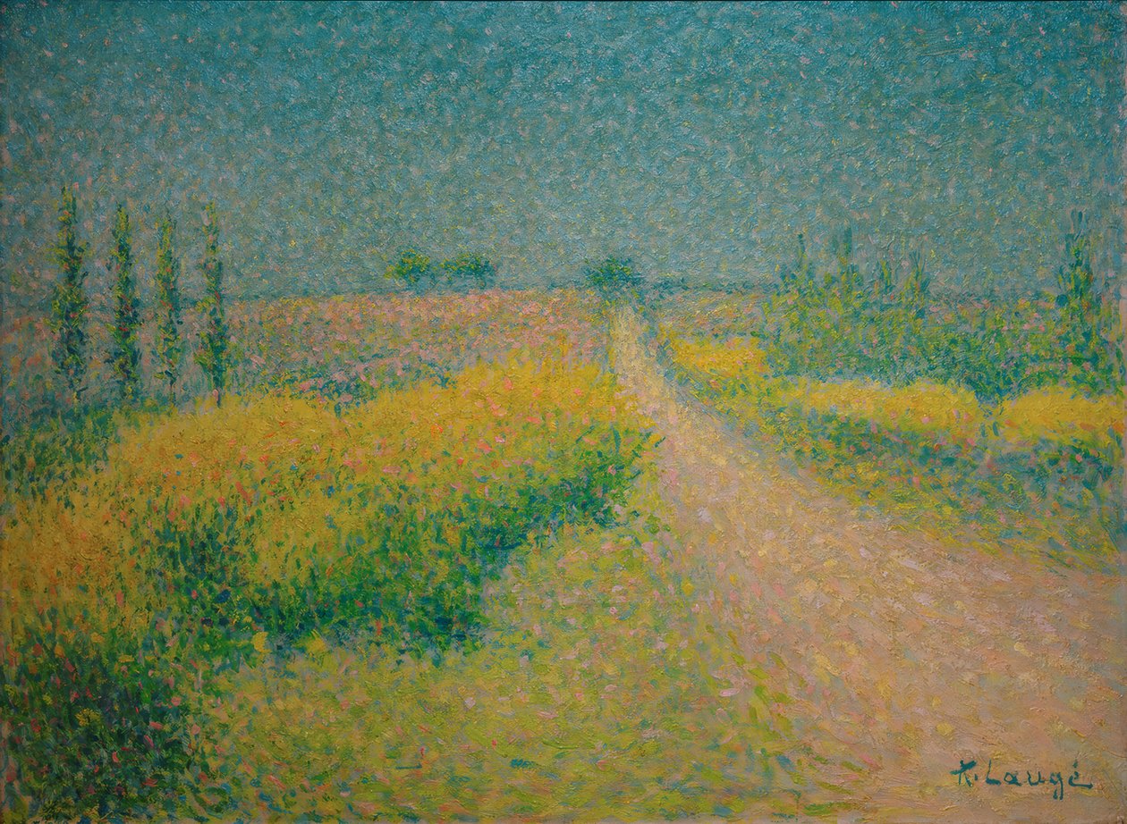La route aux genêts - Achille Lauge