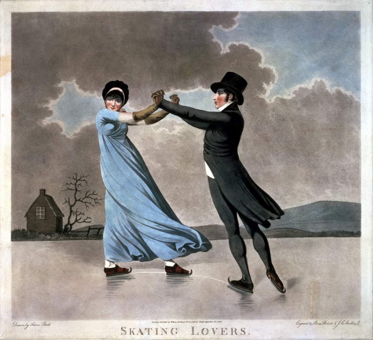 Amoureux patineurs - Adam Buck