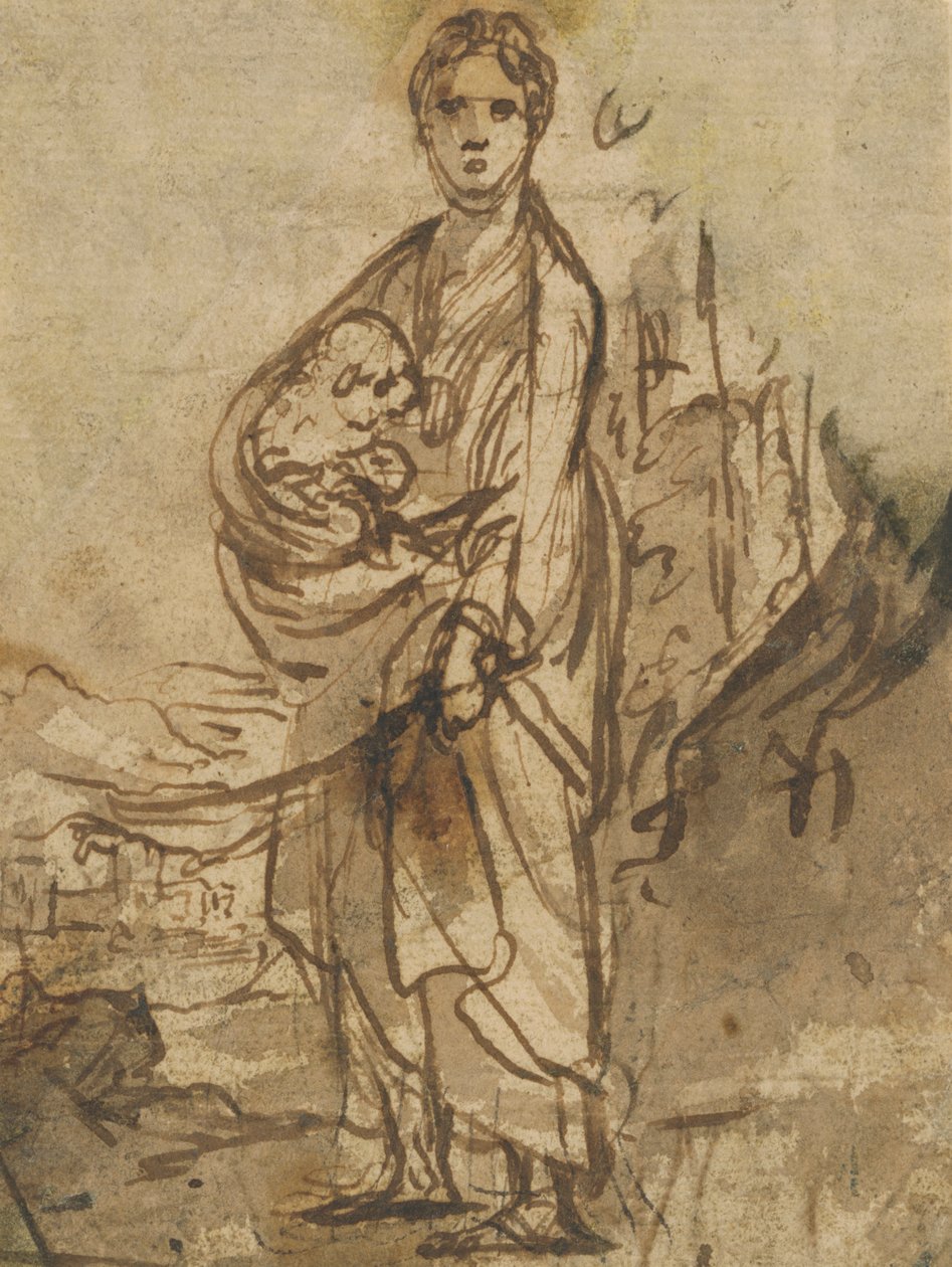 Sainte Agnès - Adam Elsheimer
