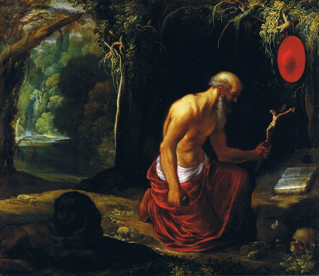 Saint Jérôme dans le désert - Adam Elsheimer