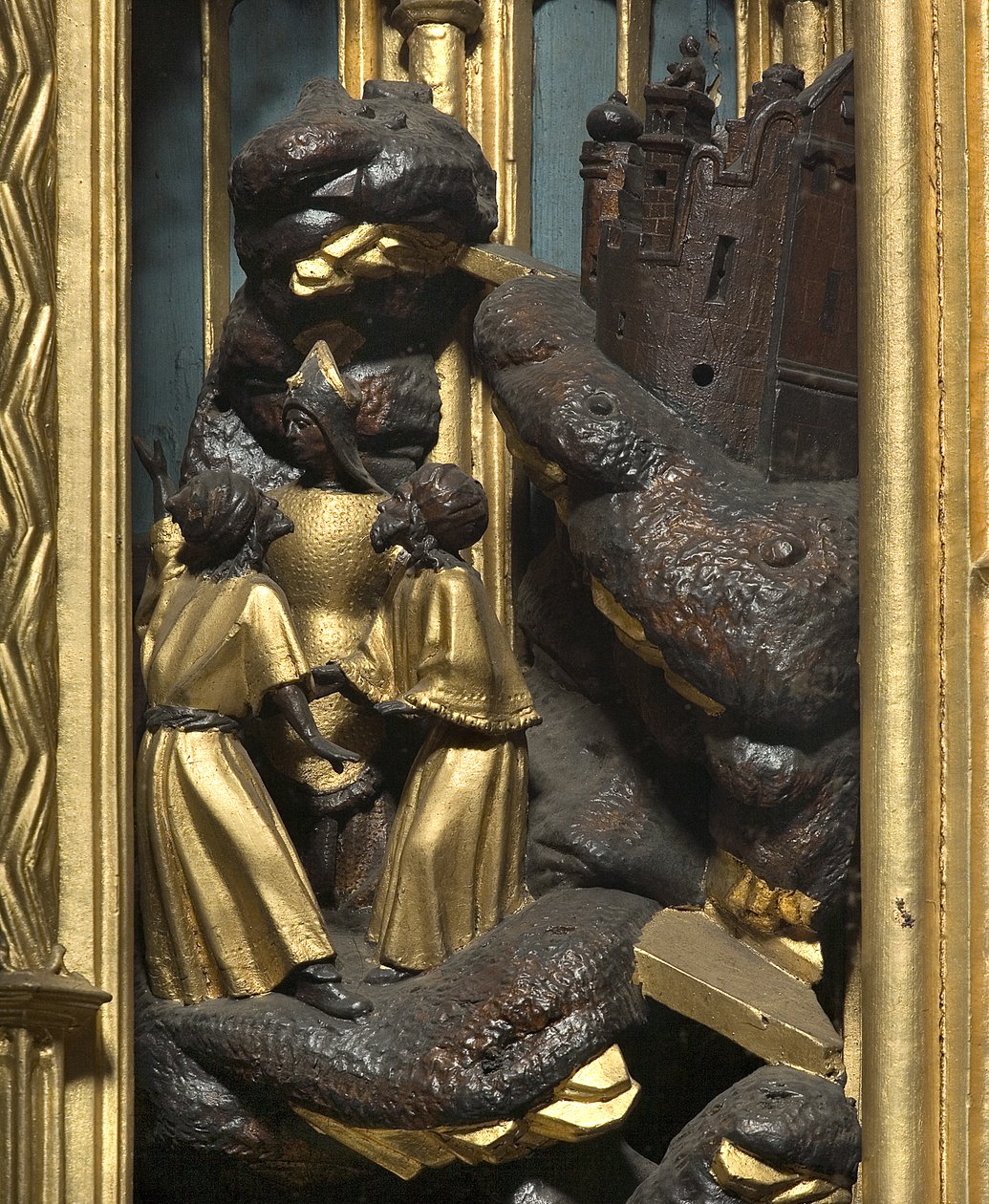 Adoration des Mages (détail) - Adam Kraft