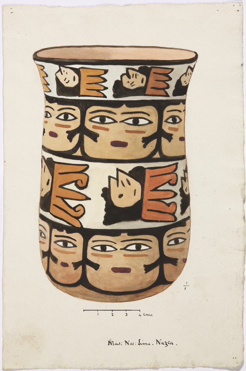 Vase de Nazca, Pérou - Adela Breton