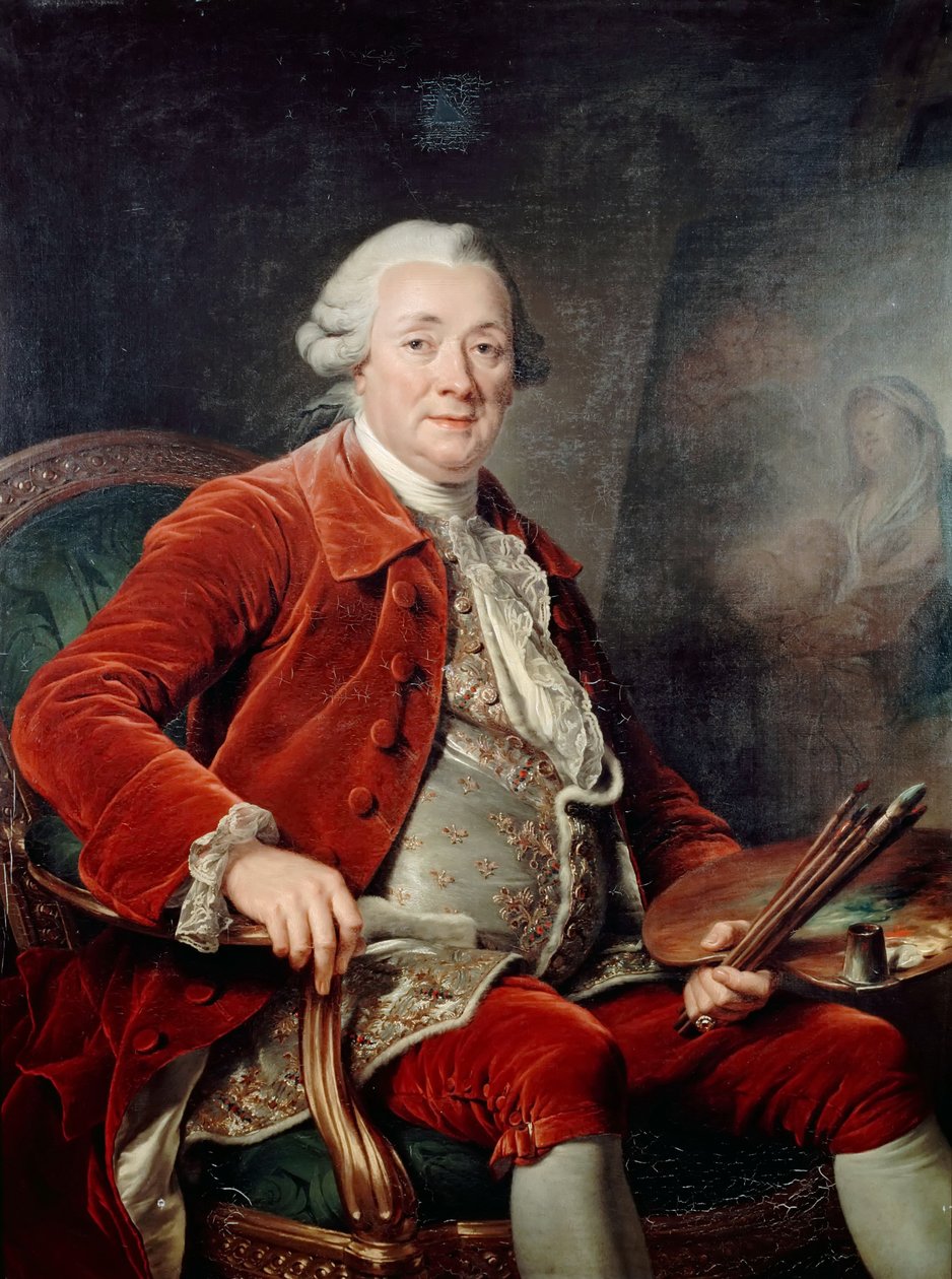 Portrait de Charles-Amédée-Philippe van Loo - Adelaide Labille Guiard