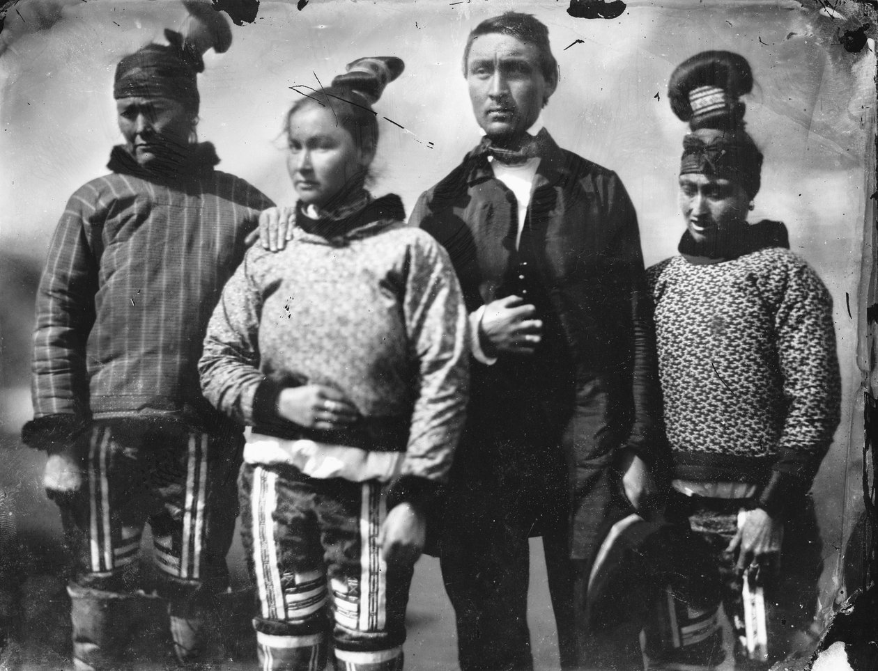 Groupe inuit - Admiral Edward Augustus Inglefield