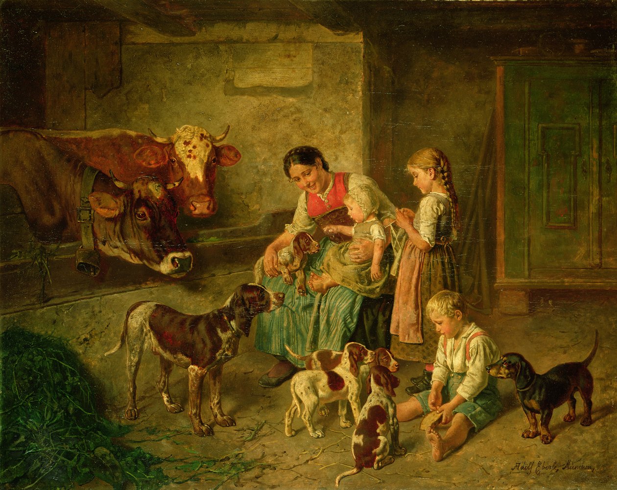 Contentement - Adolf Eberle
