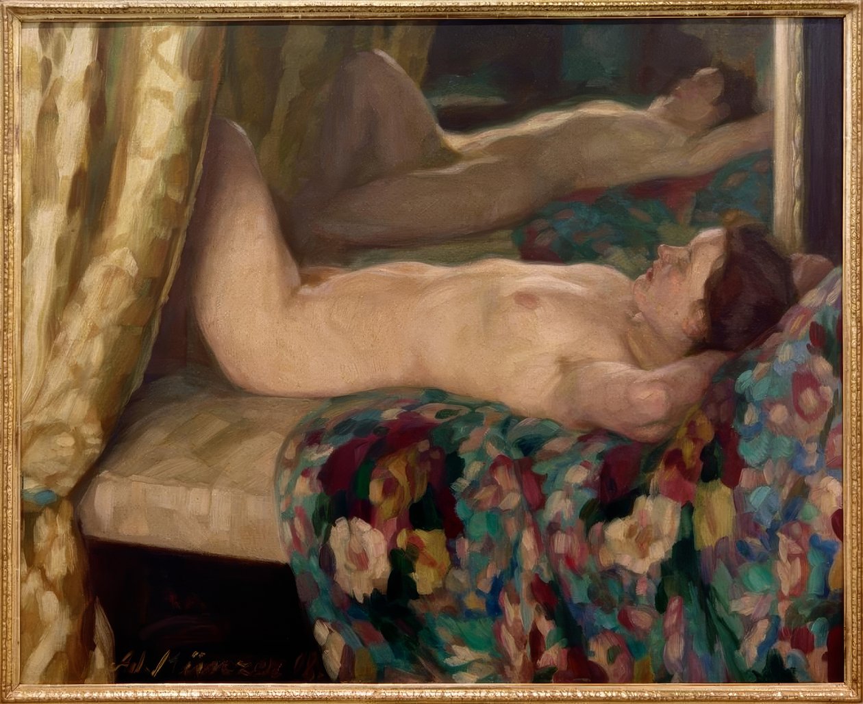 Nu féminin - Adolf Munzer
