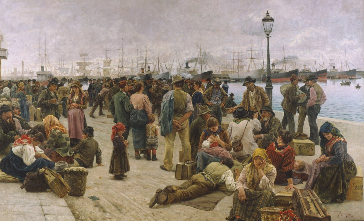 Émigrants - Adolfo Tommasi