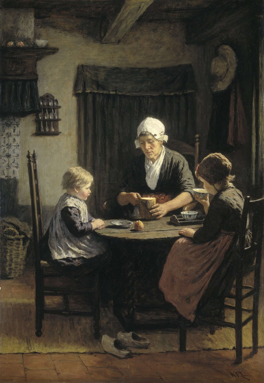 Chez grand-mère - David Adolph Constant Artz