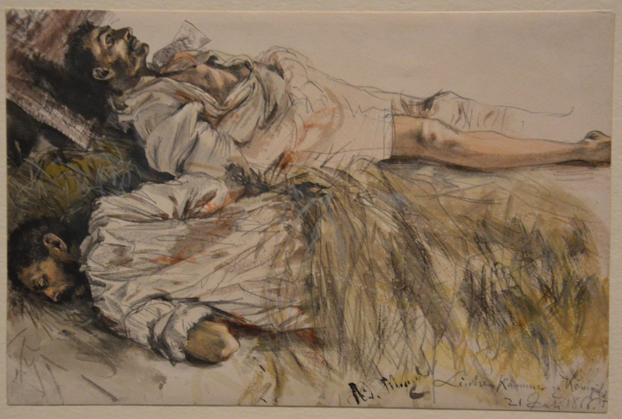 Chambre funéraire à Koninginhof - Adolph Menzel