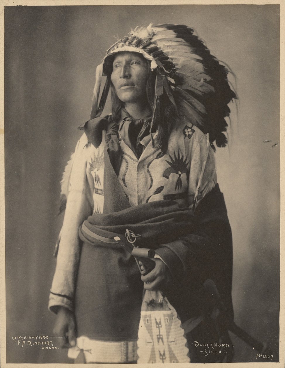 Blackhorn, Sioux - Adolph F. Muhr