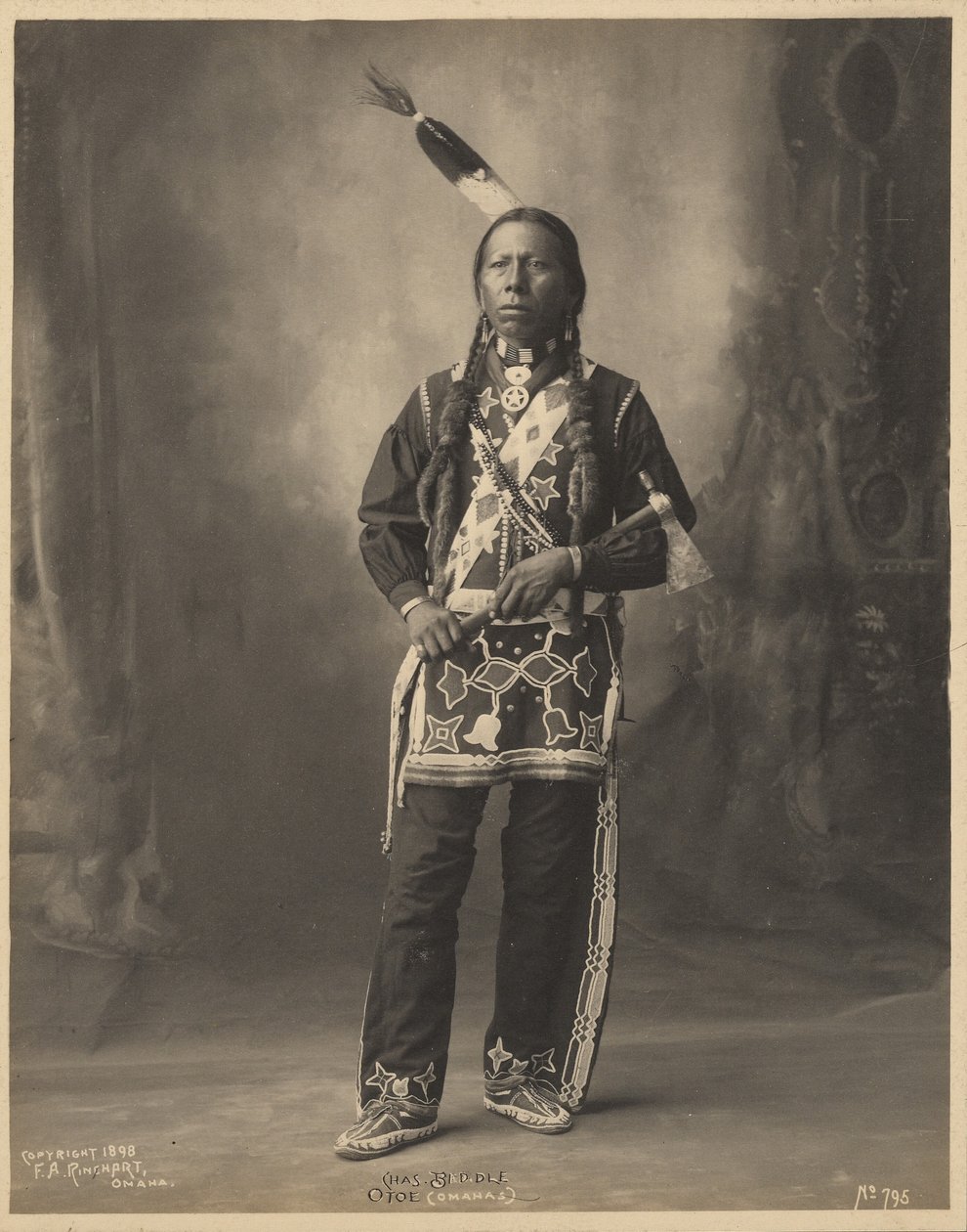 Chas. Biddle, Otoe (Omaha). - Adolph F. Muhr