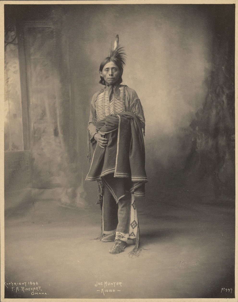 Joe Hunter, Kiowas - Adolph F. Muhr