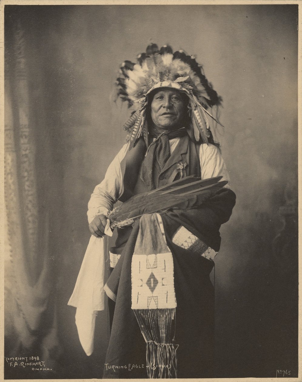 Aigle tournant, Sioux - Adolph F. Muhr