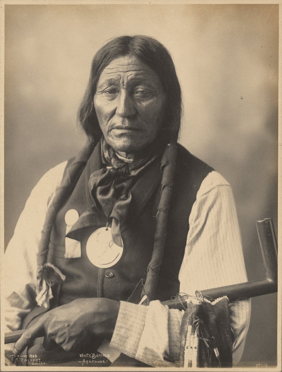 [Buffle blanc, du peuple Arapaho] - Adolph F. Muhr