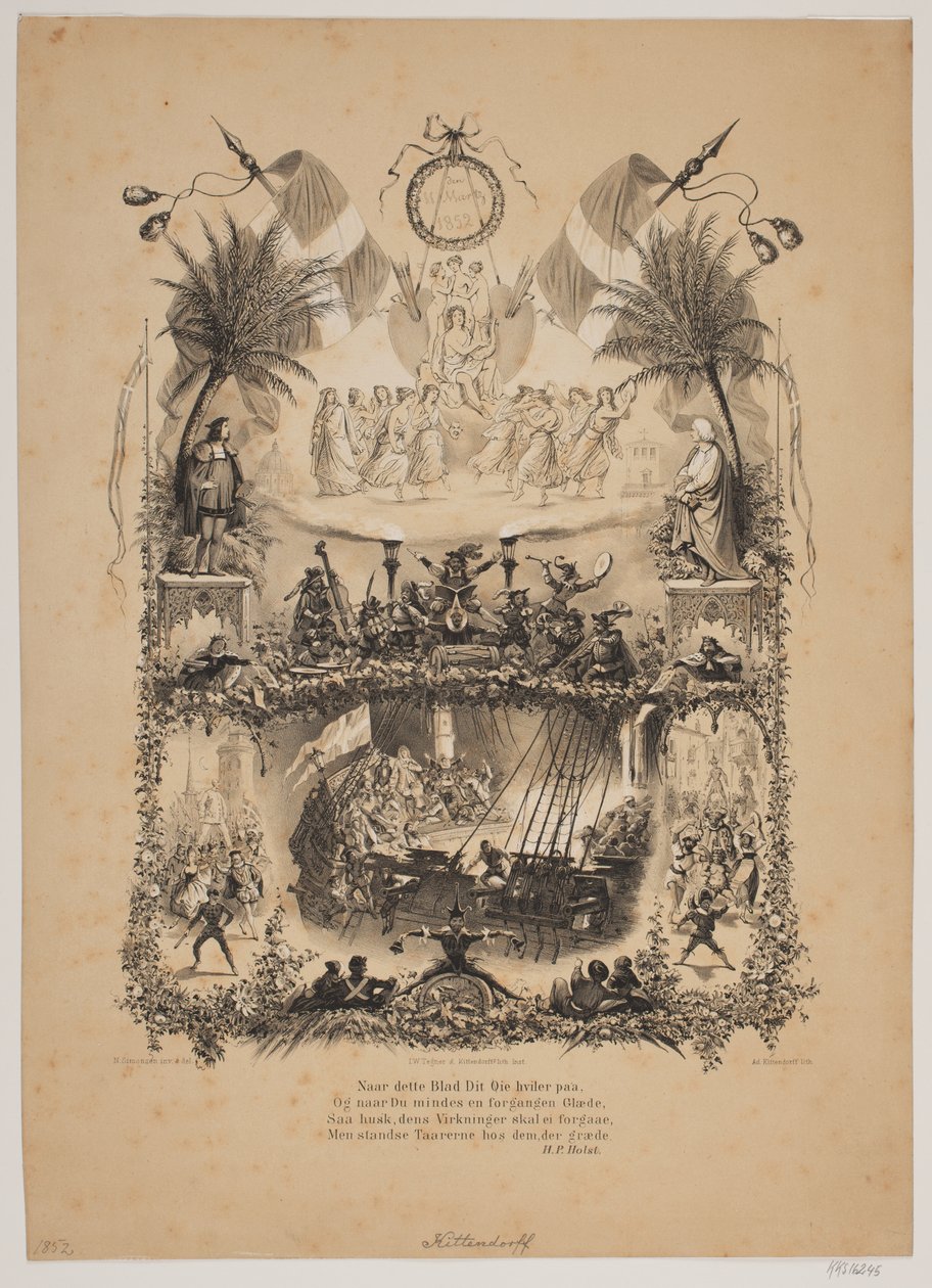 Le 11 mars 1852 - Johan Adolph Kittendorff