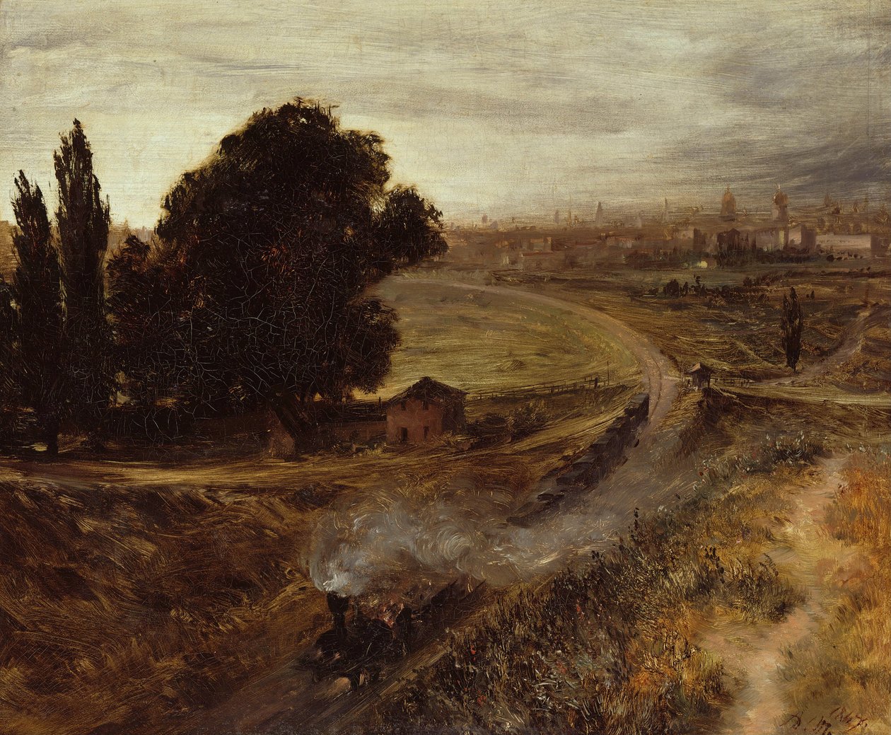 Le chemin de fer Berlin-Potsdam, 1847 - Adolph Menzel