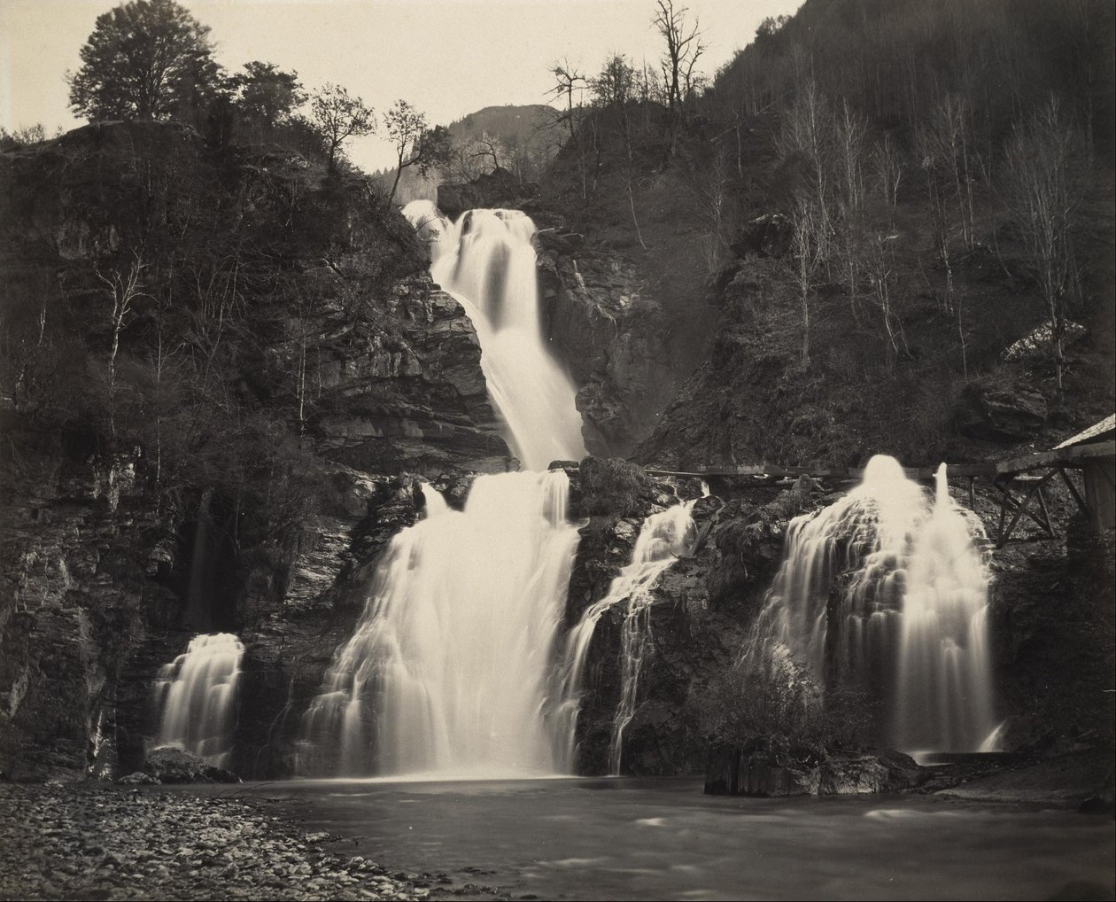 Chutes du Reichenbach - Adolphe Braun