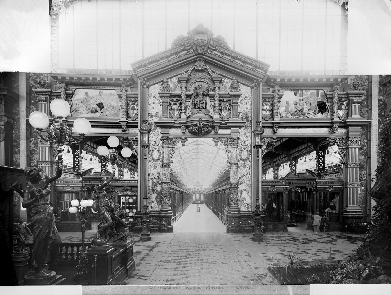 Portique de tissu à l